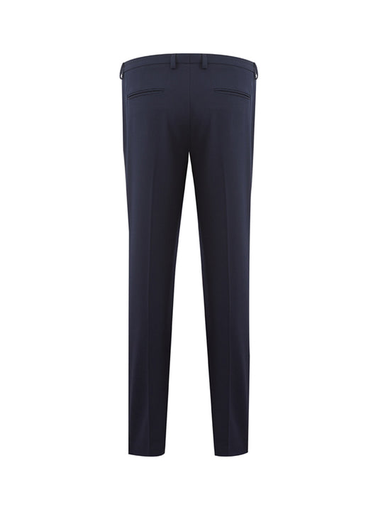 Elegant Italian Wool Chino Pants