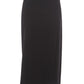 Elegant Viscose Black Skirt