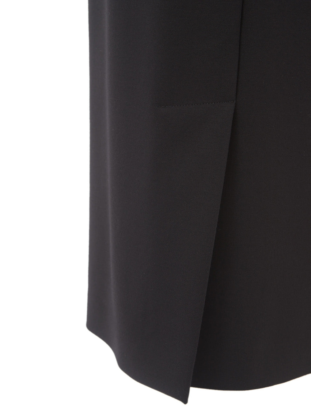 Elegant Viscose Black Skirt