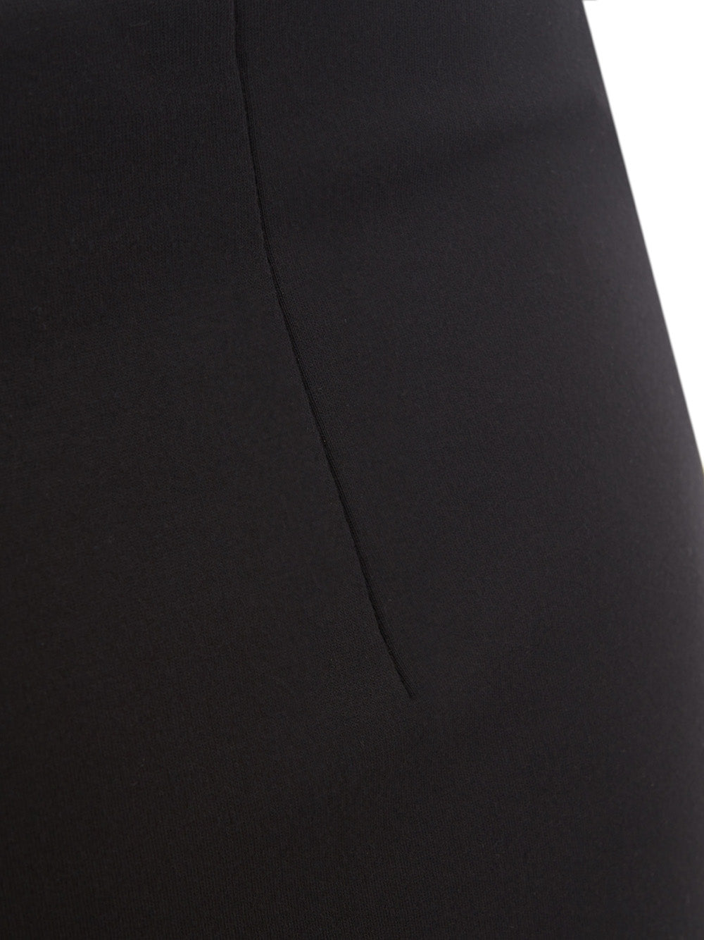 Elegant Viscose Black Skirt