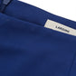 Elegant Blue Wool Pencil Skirt