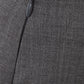 Elegant Grey Wool Pencil Skirt