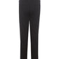 Elegant Black Cotton Chino Trousers