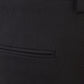 Elegant Black Cotton Chino Trousers