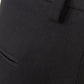 Elegant Black Cotton Chino Trousers