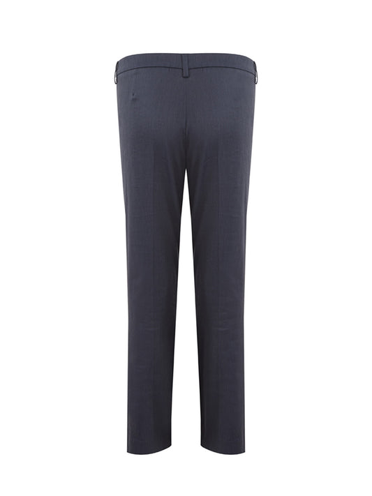 Chic Linen Blue Chino Trousers – Timeless Elegance