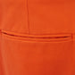 Elegant Orange Cotton Chinos