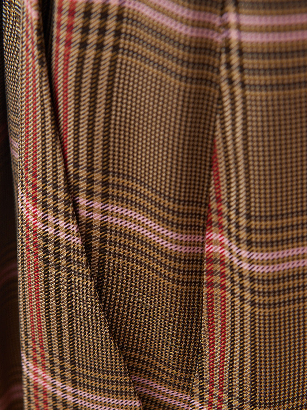 Elegant Micro Checked Palazzo Pants