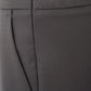 Elegant Grey Palazzo Wool Trousers