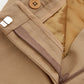 Elegant Beige Cotton Chino Pants