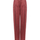Elegant Bordeaux Palazzo Trousers