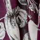 Elegant Purple Printed Designer Dress