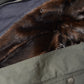 Elegant Green Parka Winter Jacket