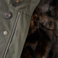 Elegant Green Parka Winter Jacket