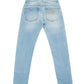 Chic Straight Fit Light Blue Denim