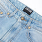 Chic Straight Fit Light Blue Denim