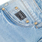 Chic Straight Fit Light Blue Denim