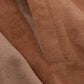 Elegant Alcantara Cotton Zip Sweater