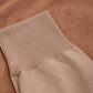Elegant Alcantara Cotton Zip Sweater
