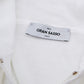 Elegant White Cotton Hooded Sweater