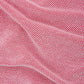Elegant V-Neck Cotton Polo in Vibrant Pink Red