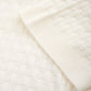 Elegant White Cotton Knitwear-Effect Polo