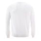 Elegant White Cotton Jumper for Men