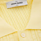 Elegant Yellow Cotton Polo by Gran Sasso