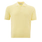 Elegant Yellow Cotton Polo by Gran Sasso