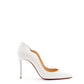 Chic White Patent Hot Chick 10 Pumps