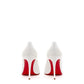 Chic White Patent Hot Chick 10 Pumps
