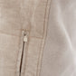 Elegant Beige Quilted Linen Vest