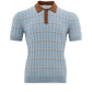 Elegant Light Blue Cotton Polo Shirt