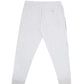 Chic Grey Cotton Sweatpants with Elegant Fit