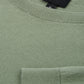 Elegant Green Cotton Tee with Timeless Elegance