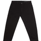 Sleek Black Denim Jeans - Regular Fit