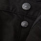 Sleek Black Denim Jeans - Regular Fit