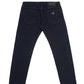 Sleek Regular Fit Dark Denim Jeans