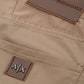 Chic Beige Cotton Regular Fit Trousers