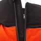 Orange Winter Tech Jacket Quilted Waterproof