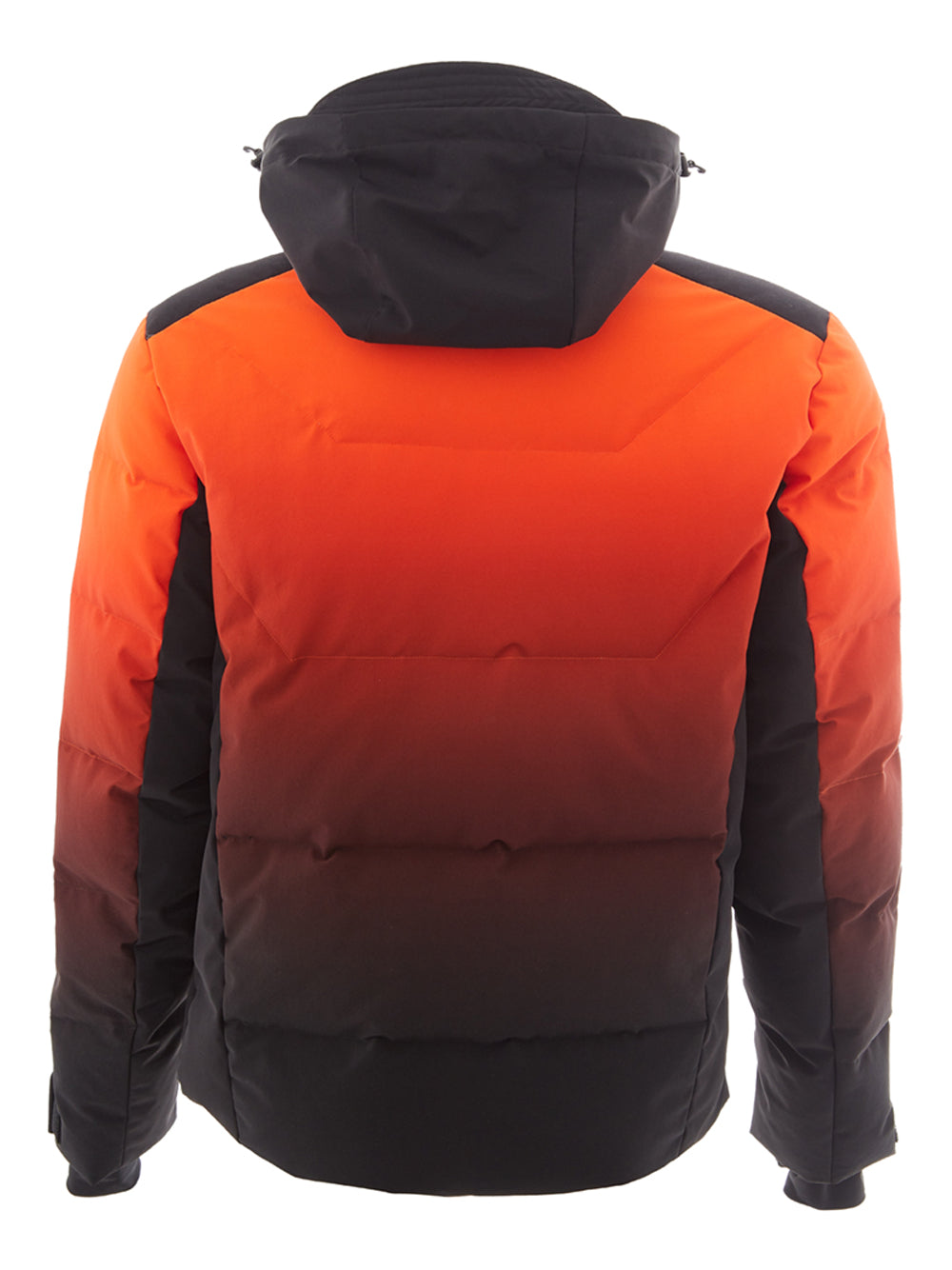 Orange Winter Tech Jacket Quilted Waterproof