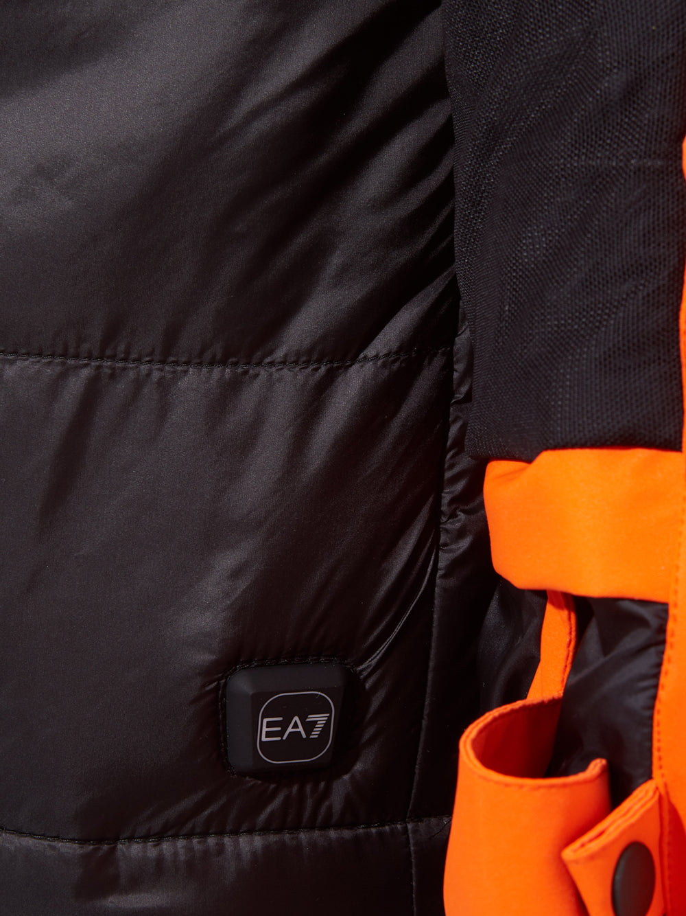 Radiant Orange Technical Winter Jacket