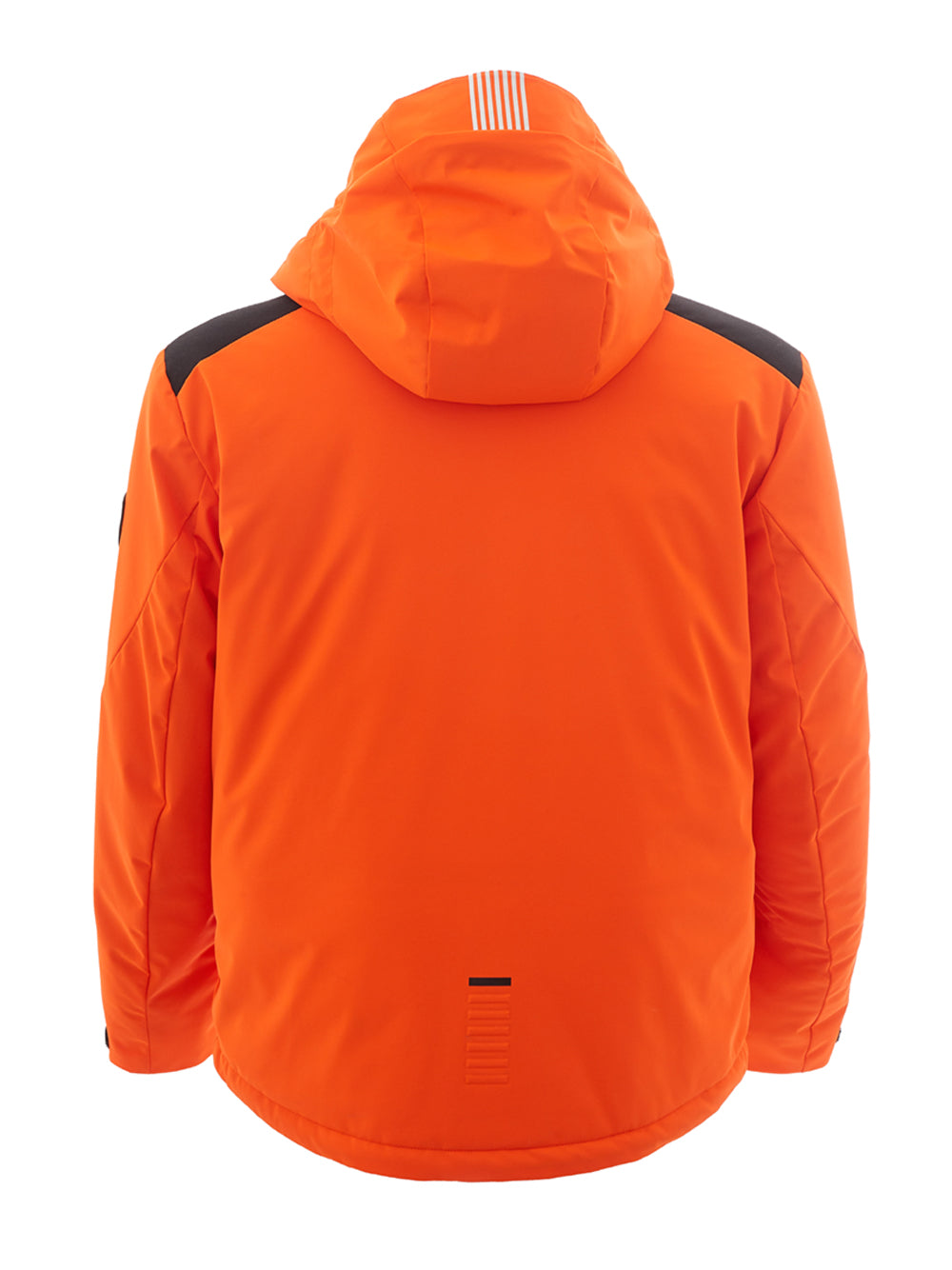 Radiant Orange Technical Winter Jacket