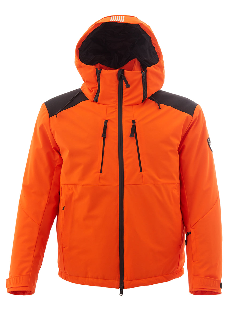 Radiant Orange Technical Winter Jacket