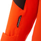 Orange Quilted Windproof Winter Jacket