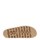 Chic White Leather Sandal Slippers with Buckles