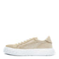 Off Road Gold Glitter Platform Sneakers