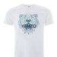 Iconic White Cotton Tiger Print Tee