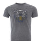 Chic Grey Mélange Cotton Tiger Tee