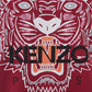 Elegant Bordeaux Cotton Tiger Print Tee